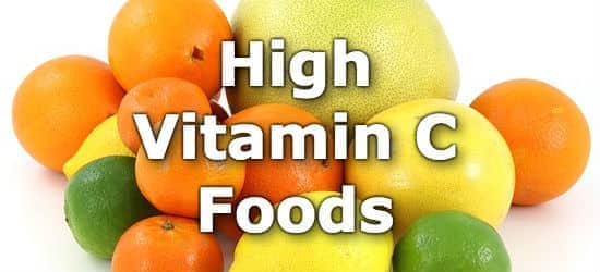 High Vitamin C foods